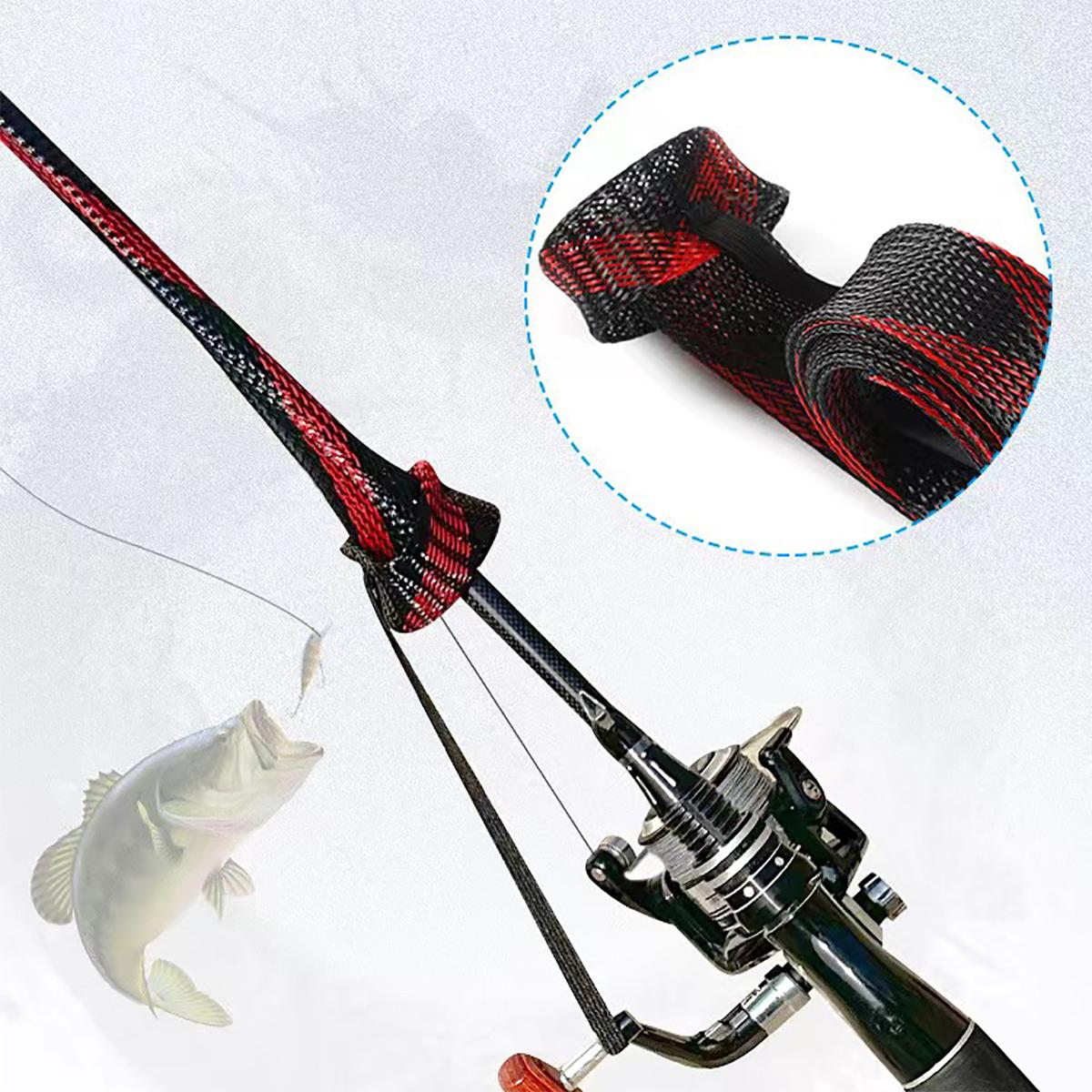 Fishing Gloves - Funda protectora de punto para caña