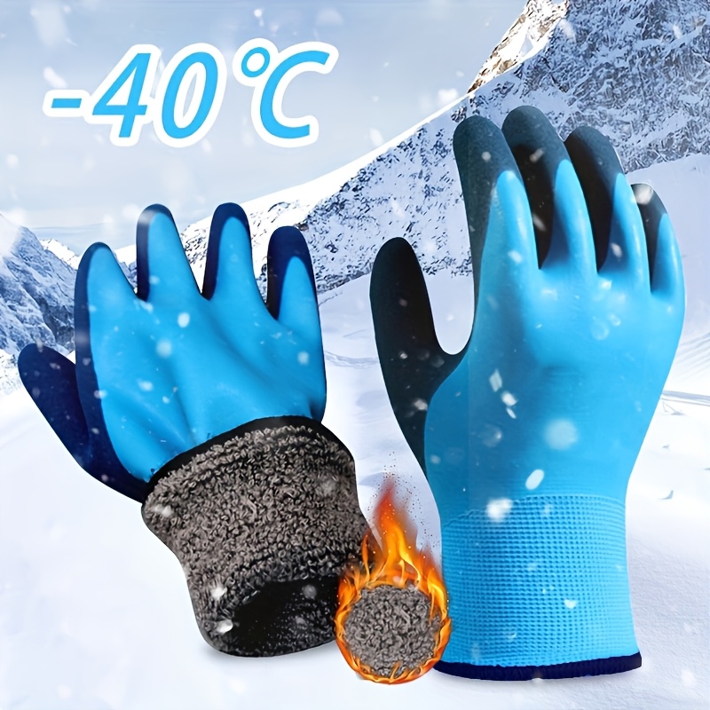 Fishing Gloves - Guantes mecánicos impermeables y cálidos para