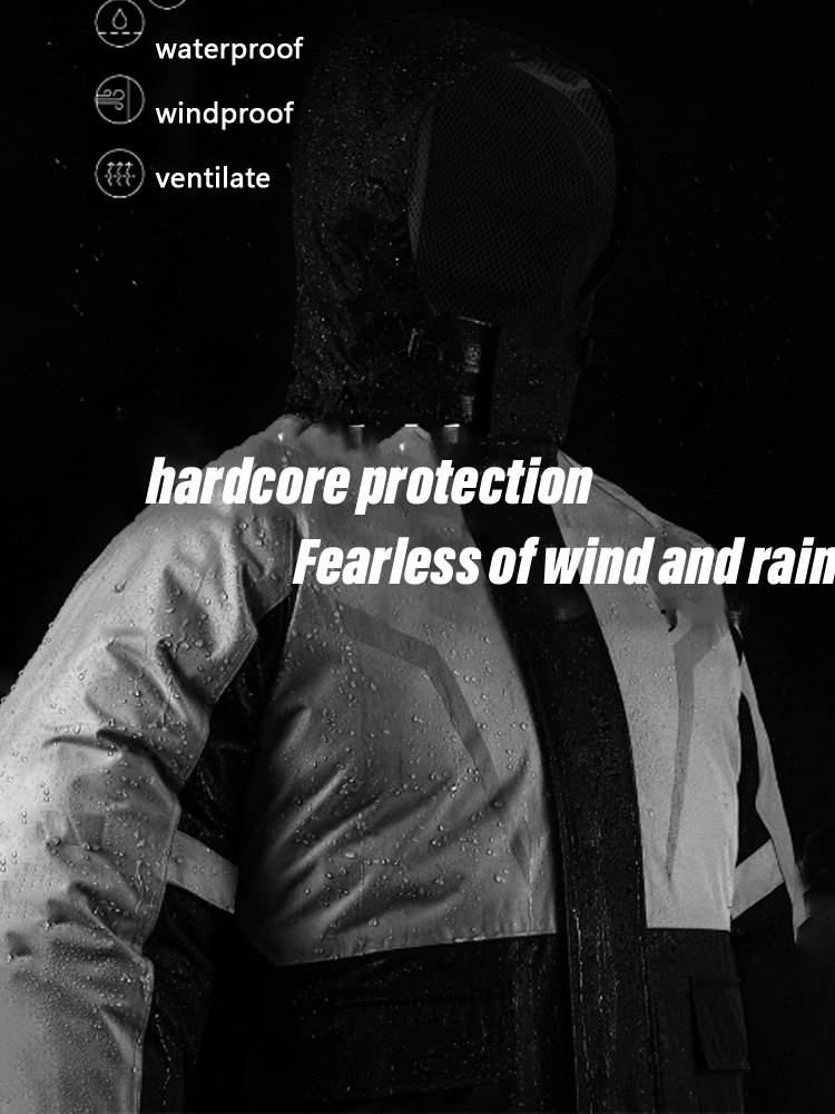 Fishing Rain Suit - Storm-traje de lluvia para motocicleta, impermeable,