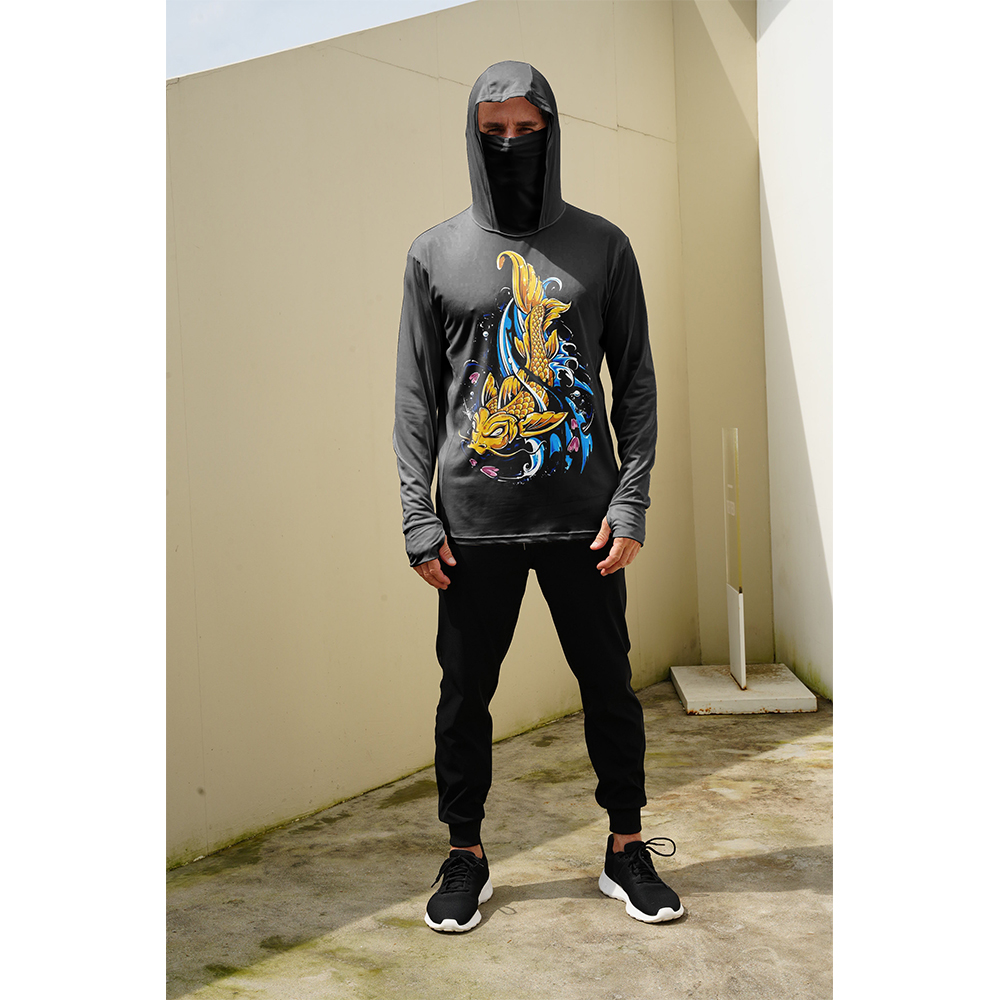 Camisetas de Pesca para Hombre - Fishing Mask Sun Protection reseña y precio