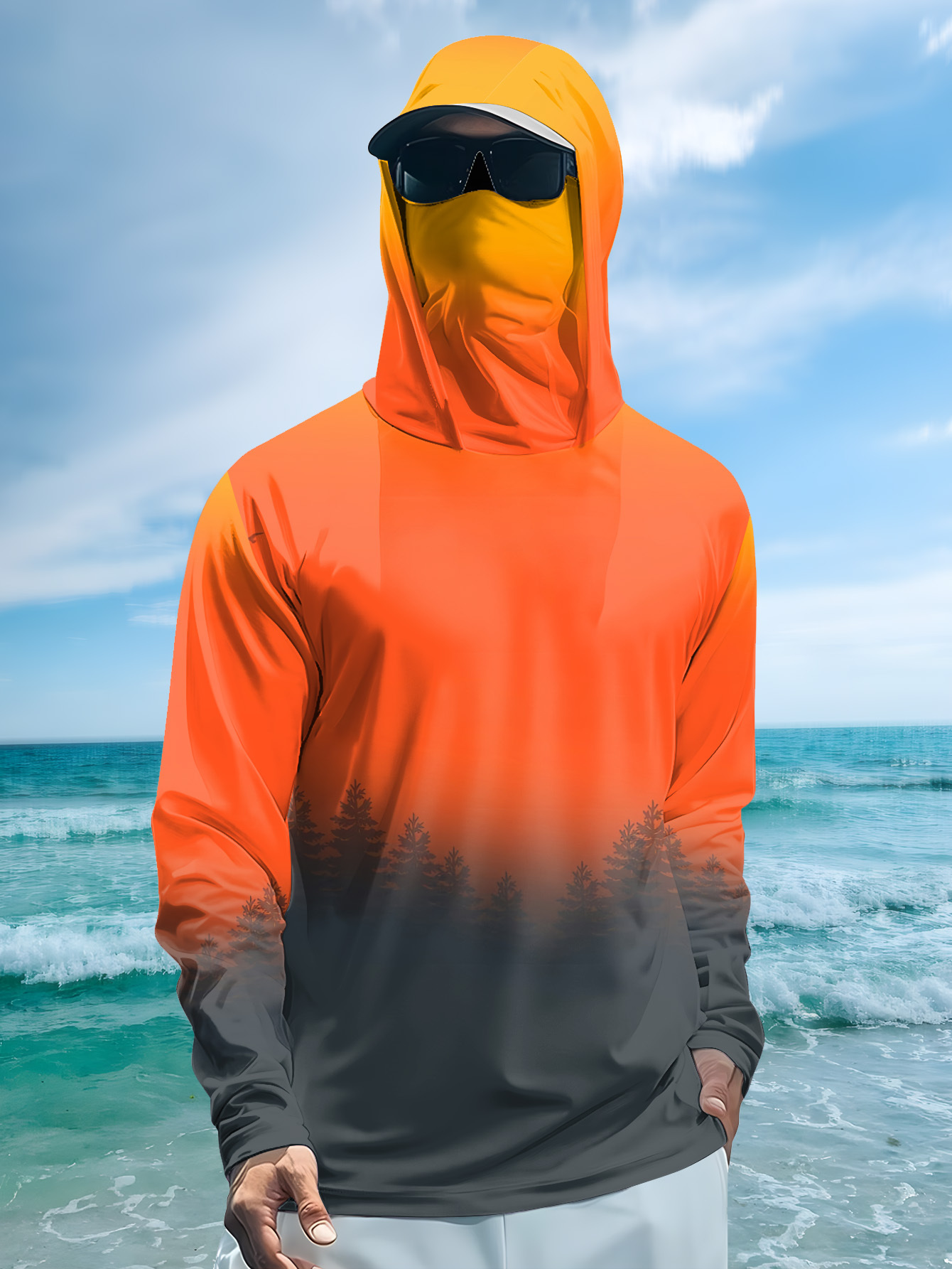 Sudadera con Capucha para Homb - Fishing Hoodie reseña y precio