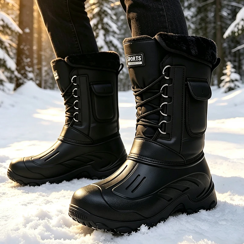 Botas de nieve de invierno par - Fishing Boots reseña y precio