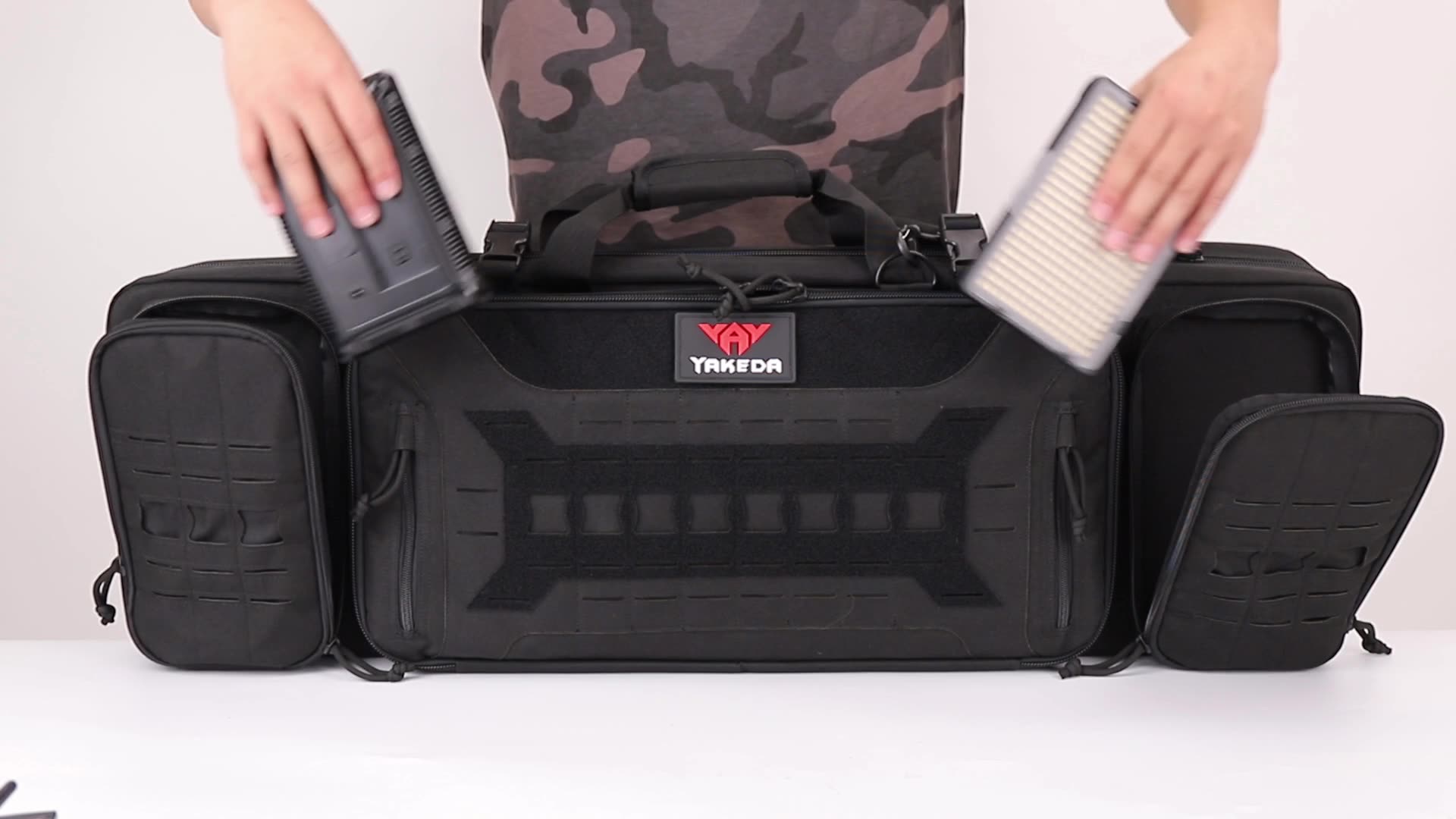Bolsa táctica de caza YAKEDA,  - Fishing Backpack reseña y precio