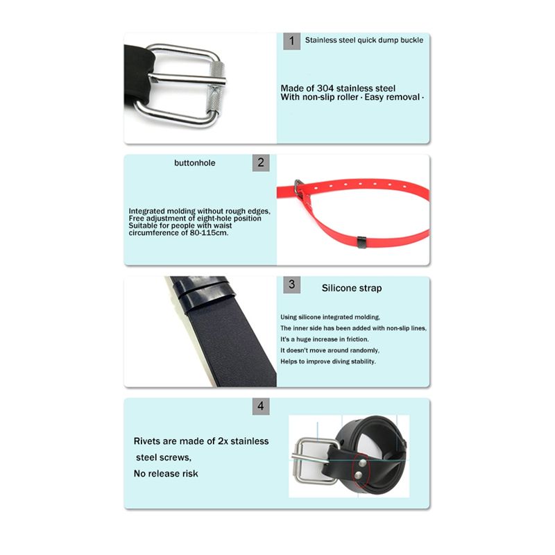 A69P-Cinturón de peso para la  - Fishing Belt reseña y precio
